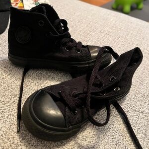 All Black Chuck Taylor - Toddler